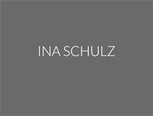Tablet Screenshot of inaschulz.at